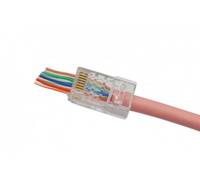 EXERTIS CONNECT - CUC Exertis Connect 920804, RJ-45, Transparent, Gerade, Cat6, U/UTP (UTP), 26/7