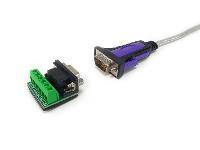 Equip USB-A auf Serial RS-422/485 (DB9) Adapter - Grau - 1,5 m - USB Typ-A - DB-