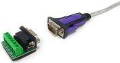 Equip USB-A auf Serial RS-422/485 (DB9) Adapter - Grau - 1,5 m - USB Typ-A - DB-
