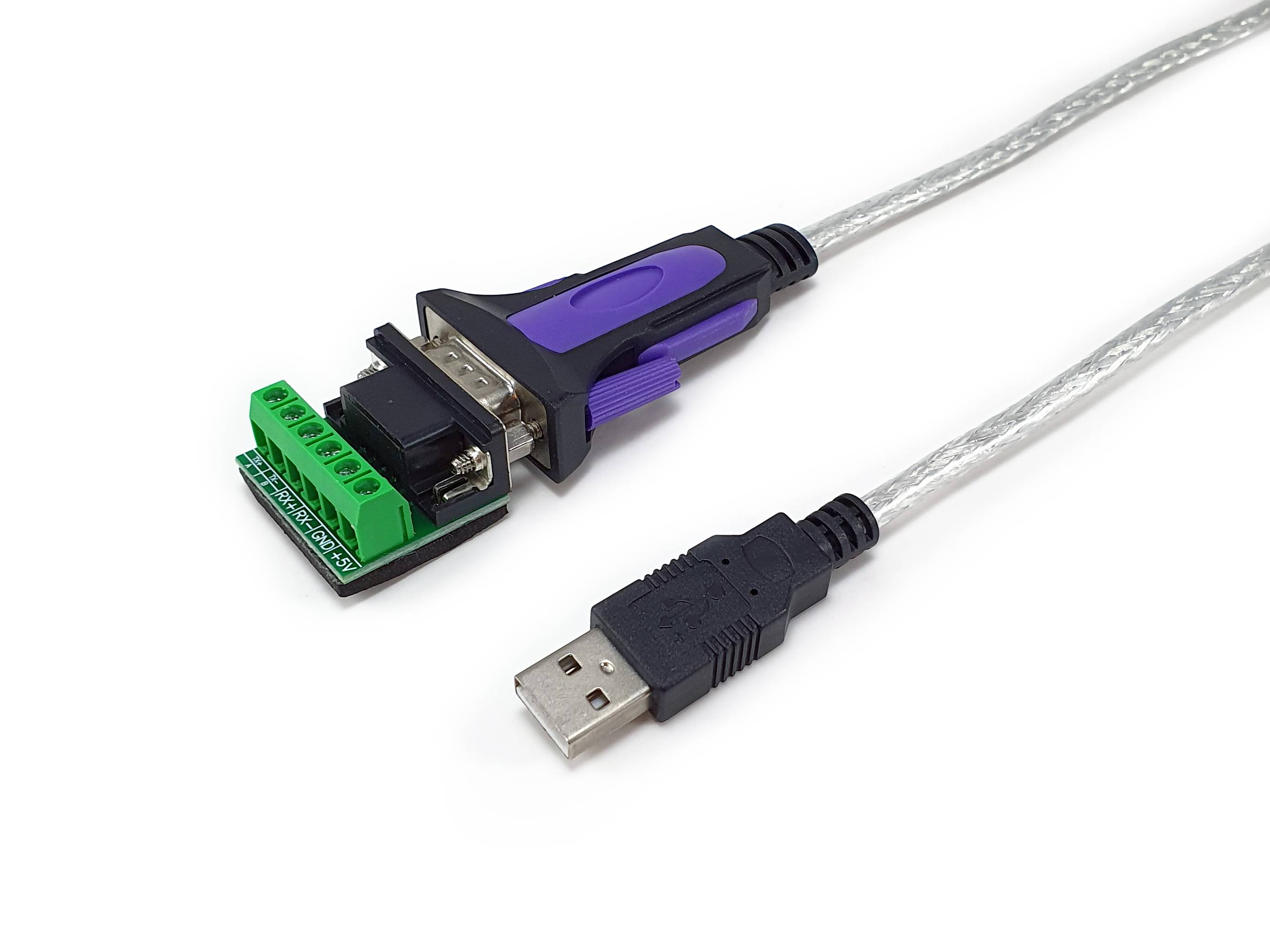 Equip USB-A auf Serial RS-422/485 (DB9) Adapter - Grau - 1,5 m - USB Typ-A - DB-9 - Männlich - Männlich