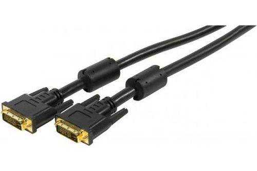 DVI Monitorkabel, Duallink + analog, 24+5pol DVI-I St./St., 3,0 m