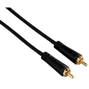 Hama Audio-Kabel, Cinch-Stecker - Cinch-Stecker, Digital, vergoldet, 1,5 m
