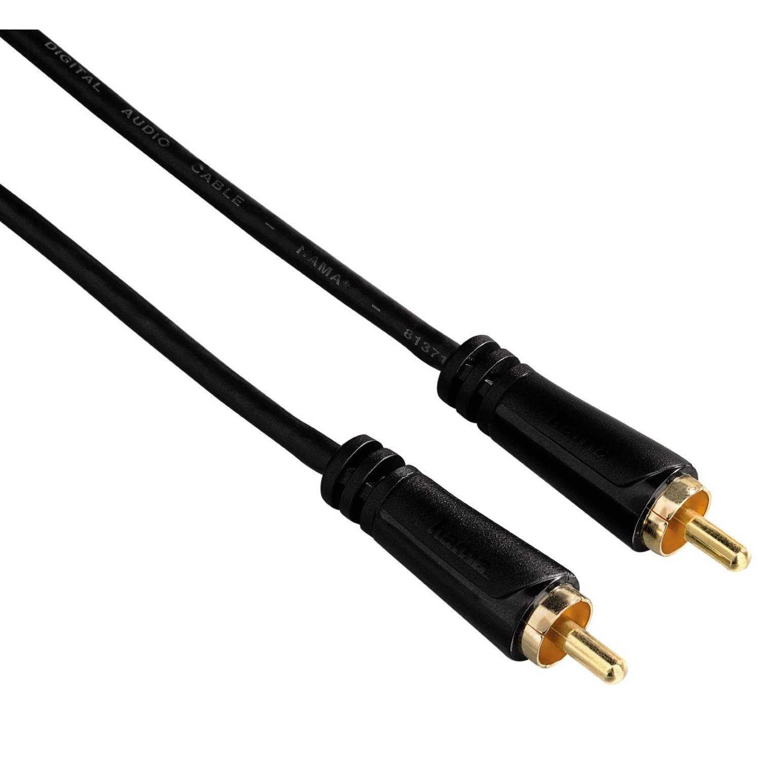 Digital Cinch-Kabel (1:1) 1,5m vergoldet