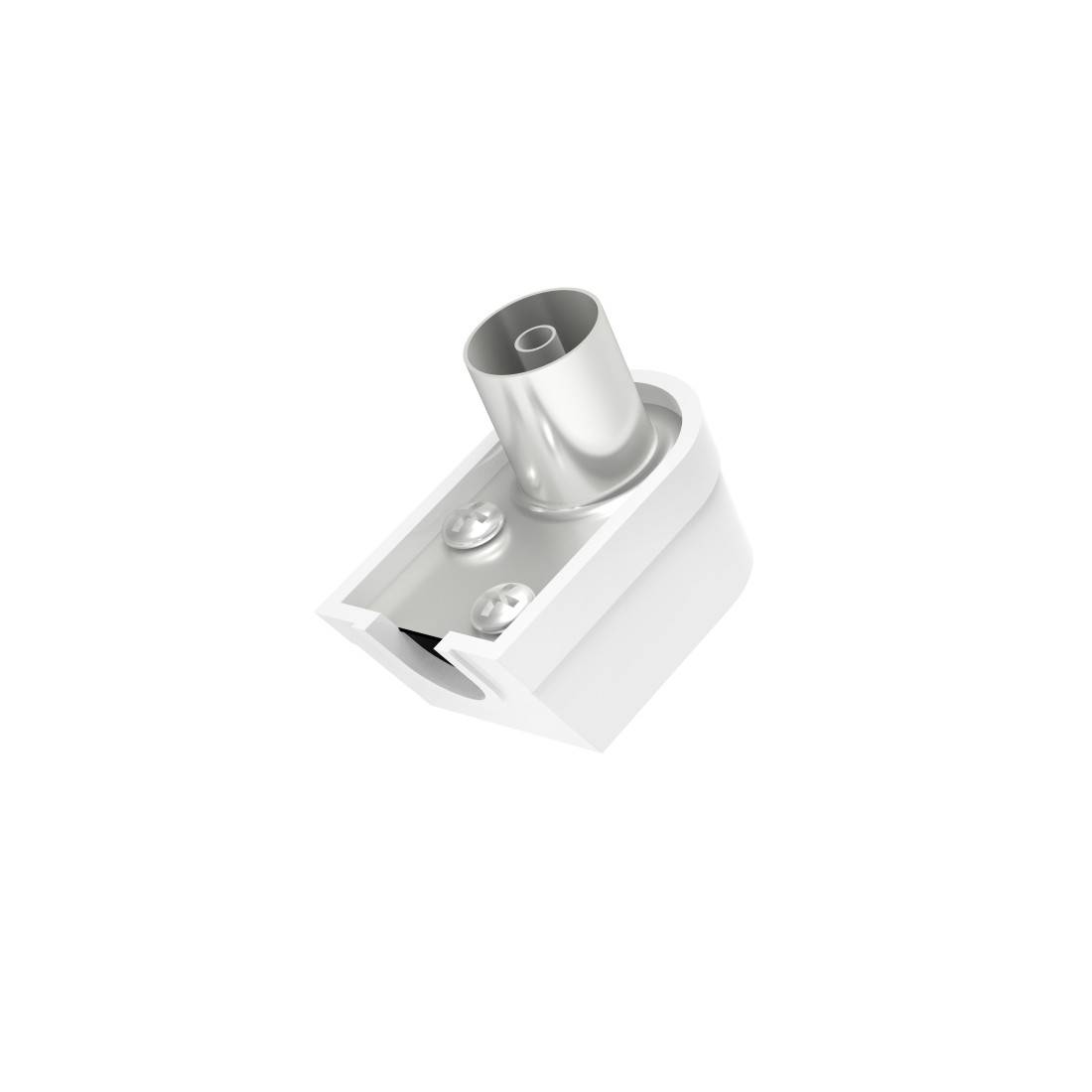 Hama Antennen-Stecker, Koax-Winkel, schraubbar