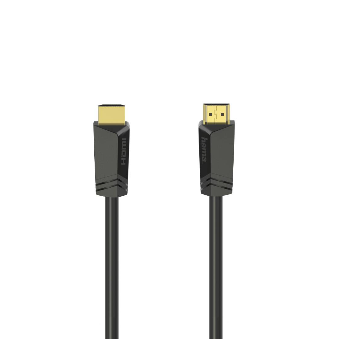 Hama 00205008, 7,5 m, HDMI Typ A (Standard), HDMI Typ A (Standard), 3D, 18 Gbit/s, Schwarz