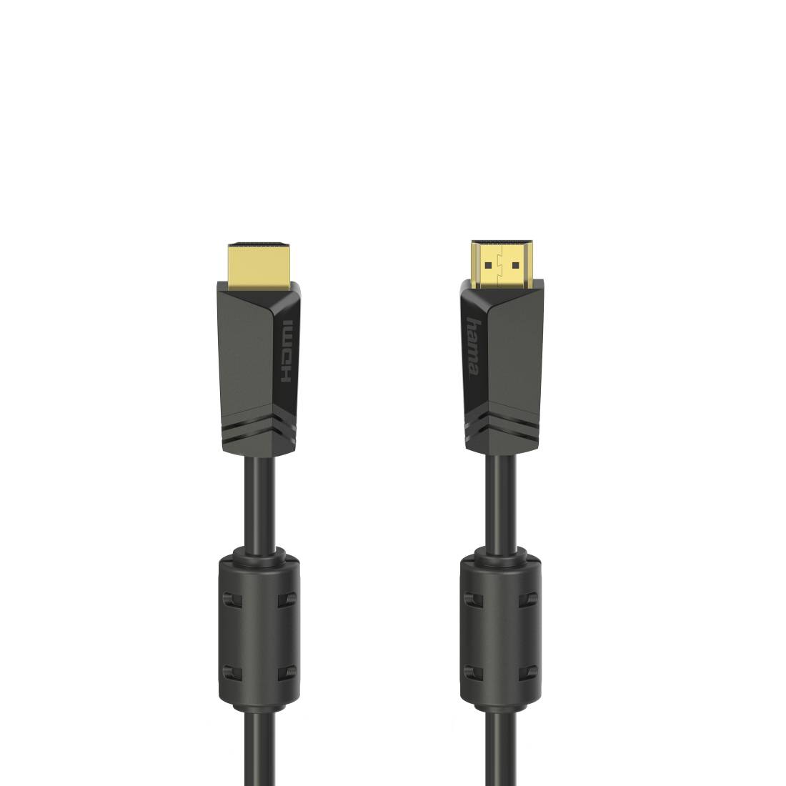 Hama 00205010, 15 m, HDMI Typ A (Standard), HDMI Typ A (Standard), 3D, 10,2 Gbit/s, Schwarz