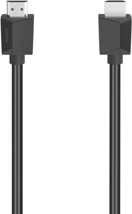 Hama 00205004 Kabellänge: 0,75 m, Anschluss 1: HDMI Typ A (Standard), Steckverbinder 1 Geschlecht: Männlich, Anschluss 2