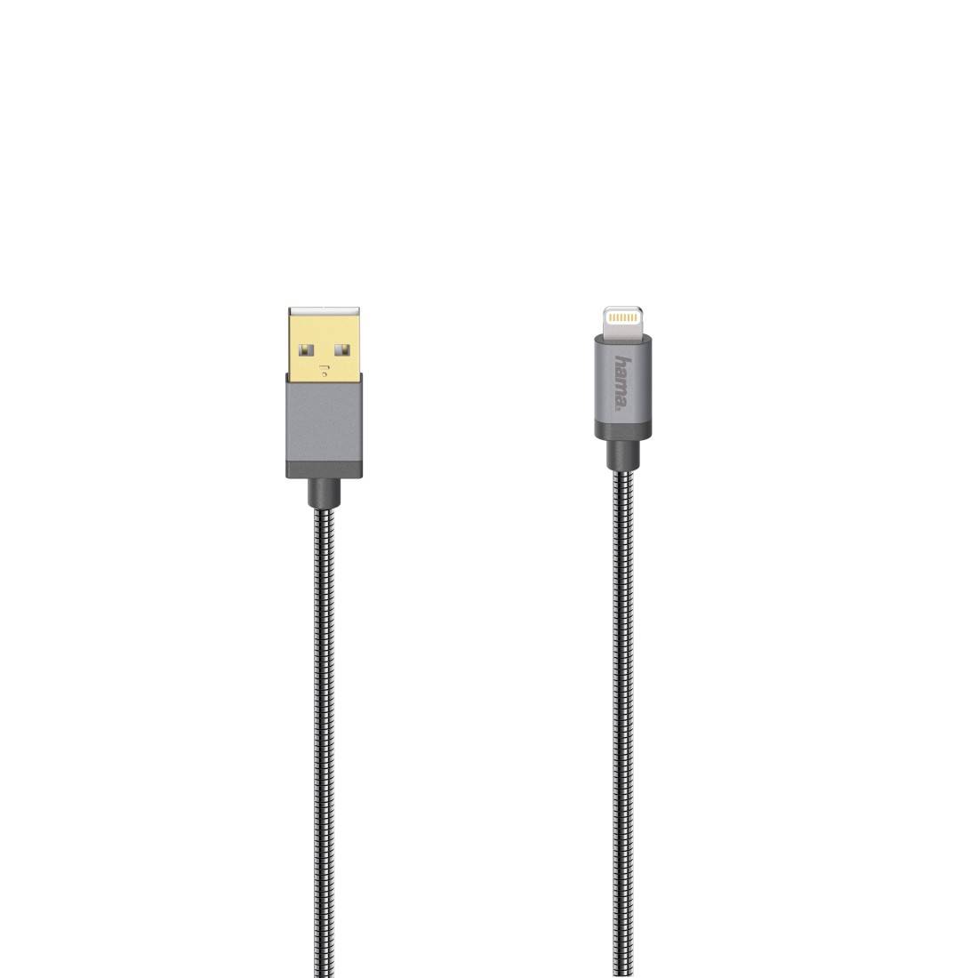 Hama Prime Line - Lightning-Kabel - USB männlich zu Lightning männlich