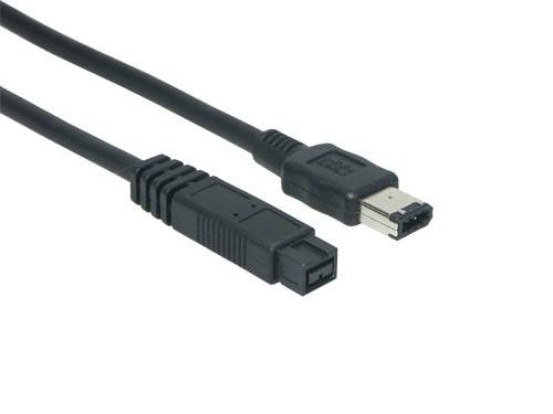 Exsys IEEE 1394-Kabel - FireWire 800 (M) bis FireWire, 6-polig (M)
