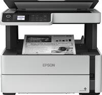 Epson EcoTank M2170, Tintenstrahl, Monodruck, 1200 x 2400 DPI, A4, Direktdruck, Schwarz, Weiß