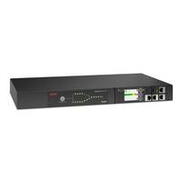 APC AP4452A, Rackmount, 1U, 10 AC-Ausgänge, Schwarz