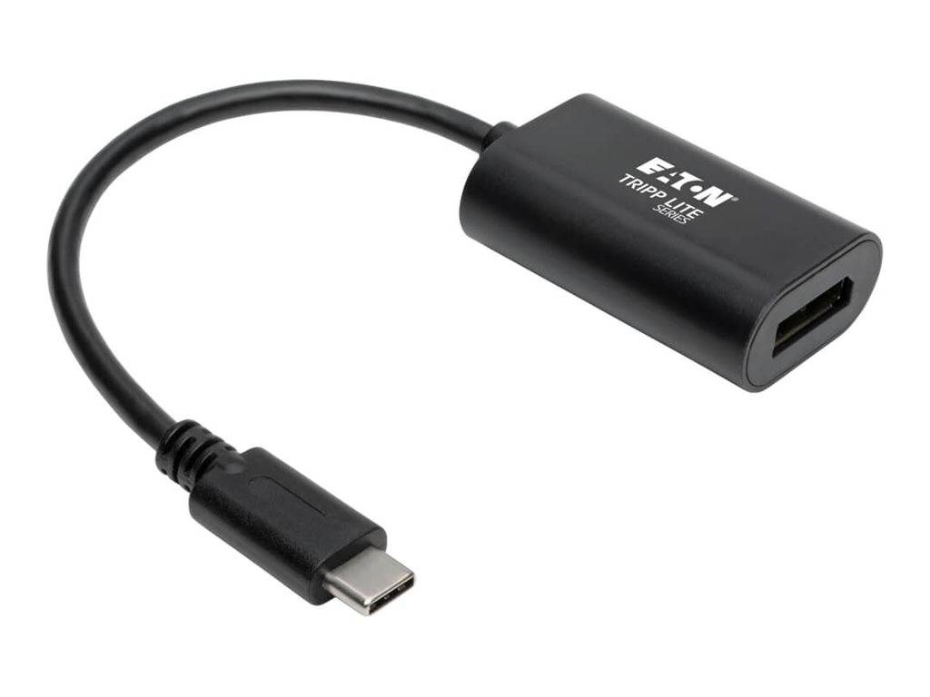 USB-C-zu-HDMI-Adapterkabel mit ELCN-Tripp-Lite-Branding, auf weißem Hintergrund dargestellt.