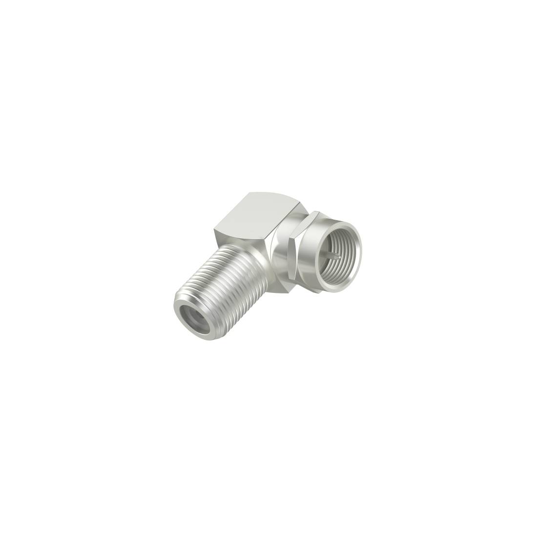Hama SAT-Adapter F-Stecker - F-Kupplung 90° 00305108