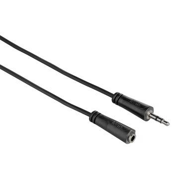 Hama Audio-Verlängerungskabel, 3,5-mm-Klinken-Stecker - Kupplung, Stereo, 5,0 m