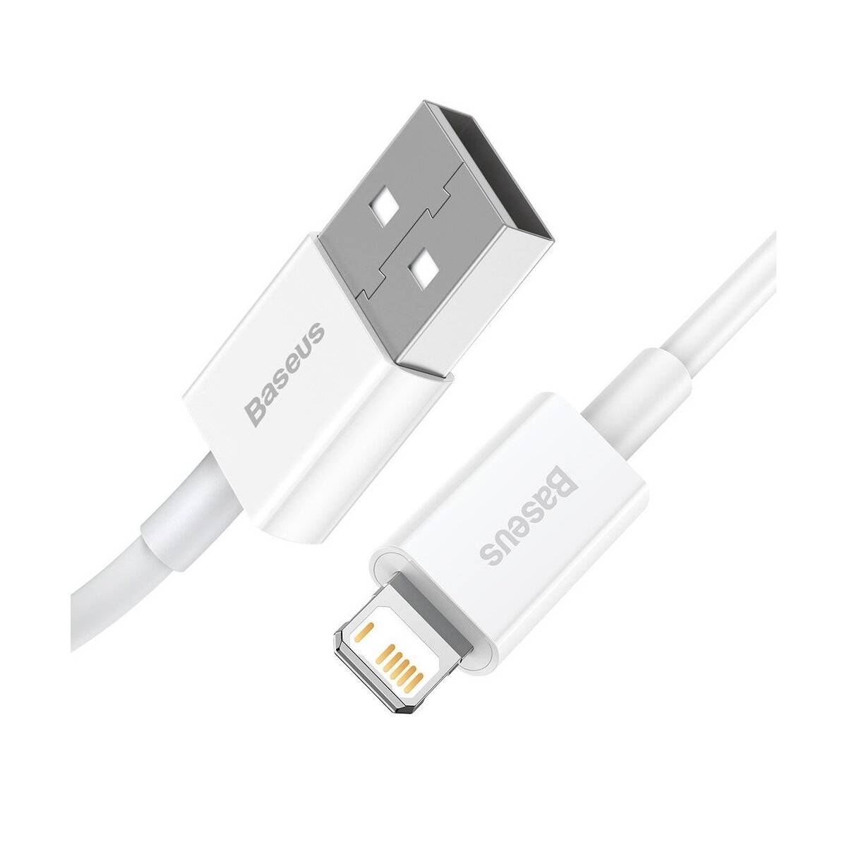 Baseus Superior Series Kabel USB zu Lightning, 2.4A, 1m (weiß)