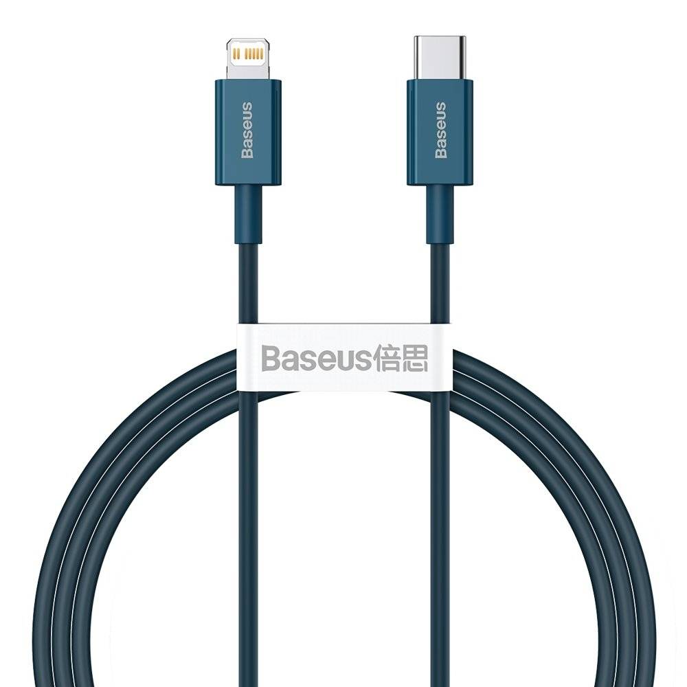 Baseus CATLYS-A03 lightning cable 1 m Blue - Kabel - Digital/Daten