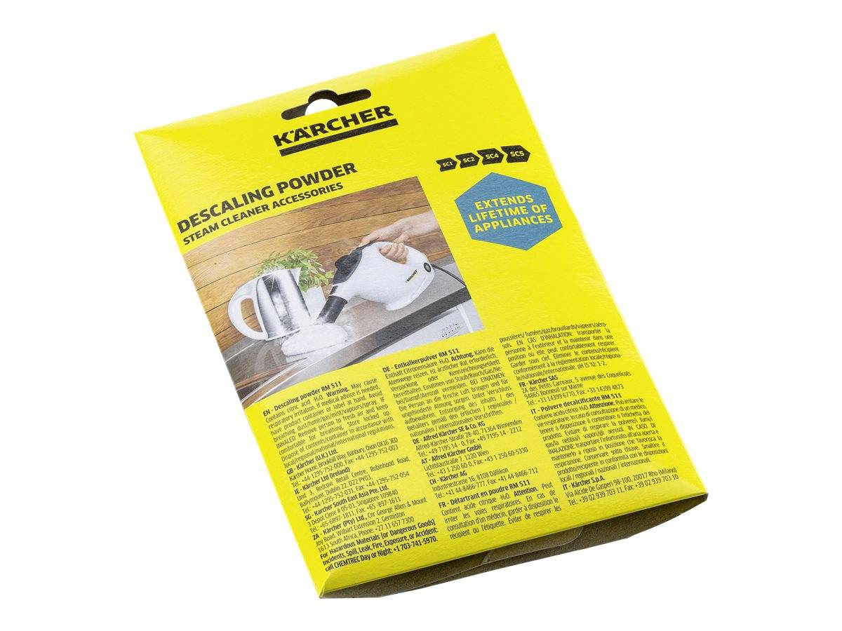 Kärcher RM 511 - Reiniger/Entkalker - Pulver - Beutel - 17 g (Packung mit 6)