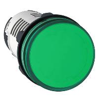 Schneider Electric XB7 - 2,2 cm - 24 V - Grün - IP65