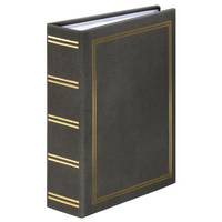 Hama London, Braun, 100 Blätter, 13 x 18, Gehäusebindung, Polyurethan, 145 mm