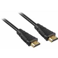 Sharkoon HDMI-Kabel mit Ethernet - HDMI männlich zu HDMI männlich - 10 m - Schwa