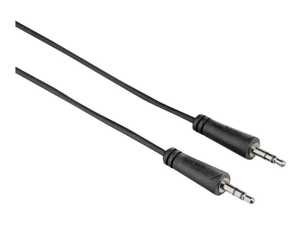 Hama Audio Cable - Audiokabel - Stereo Mini-Klinkenstecker (M)
