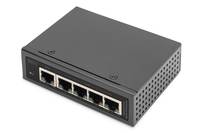DIGITUS - Industrieller 5-Port Gigabit PoE Extender