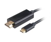 Akasa AK-CBCA12-18BK - 1,8 m - USB Typ-C - HDMI - Männlich - Männlich - Gerade