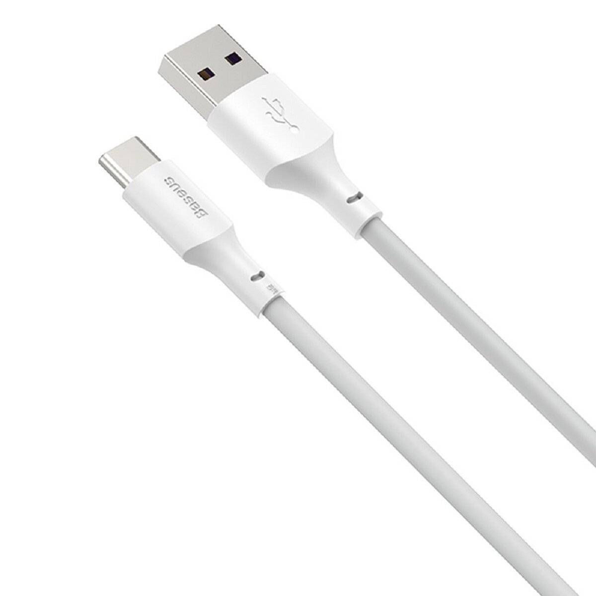 Baseus 2x USB-Kabel - USB Typ C Schnellladung Power Delivery Quick Charge 40 W 5 A 1,5 m weiß (TZCATZJ-02)