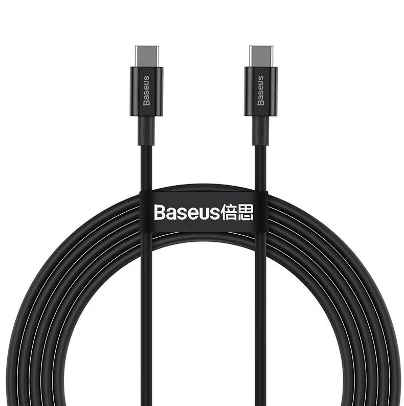 Baseus Superior USB cable 1 m 2.0 C Black - Kabel - Digital/Daten