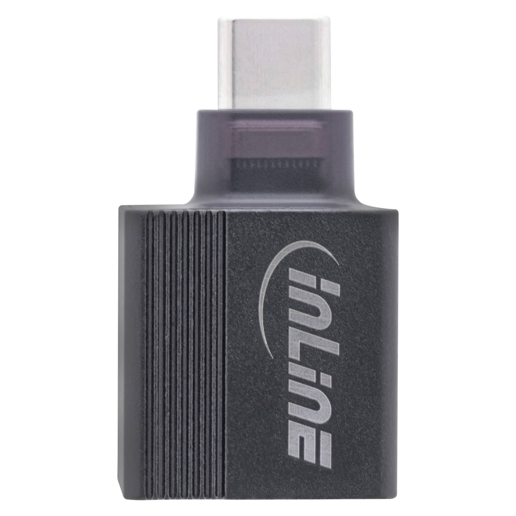 InLine USB 3.2 zu 1Gb/s Netzwerkadapter - USB-C zu RJ45 - Netzwerkkarte - Ethern