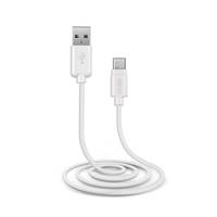 SBS TECABLEMICROW, 1 m, Micro-USB B, USB A, USB 2.0, Weiß