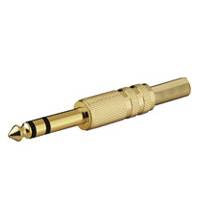 Goobay SS 63 KG - 6.35 mm - Gold