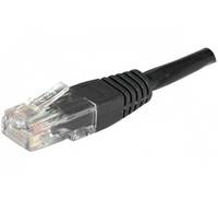 Patchkabel Cat. 6, U/UTP, schwarz, 1,5 m