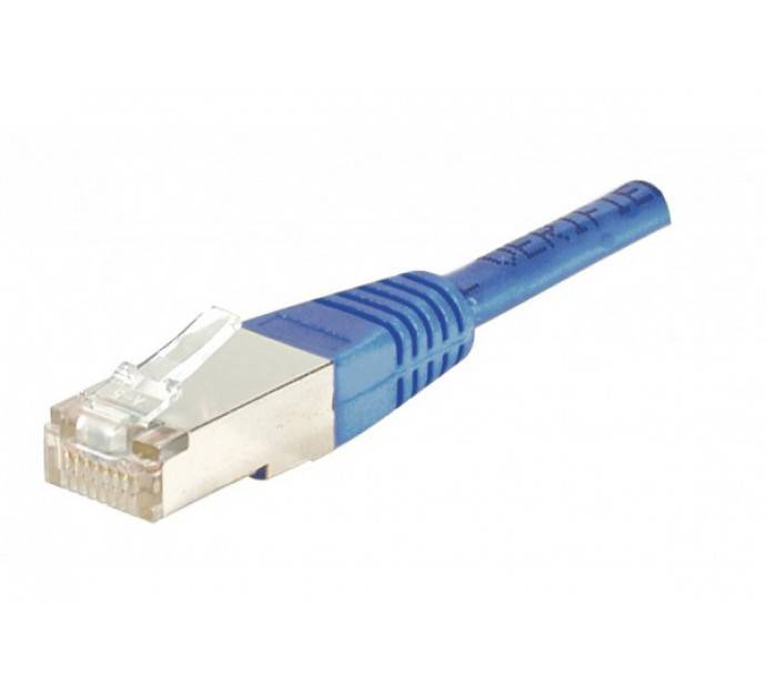 exertis Connect Dexlan RJ-45 Cat5e M/M 5m - 5 m - Cat5e - F/UTP (FTP) - RJ-45 - RJ-45 - Blau
