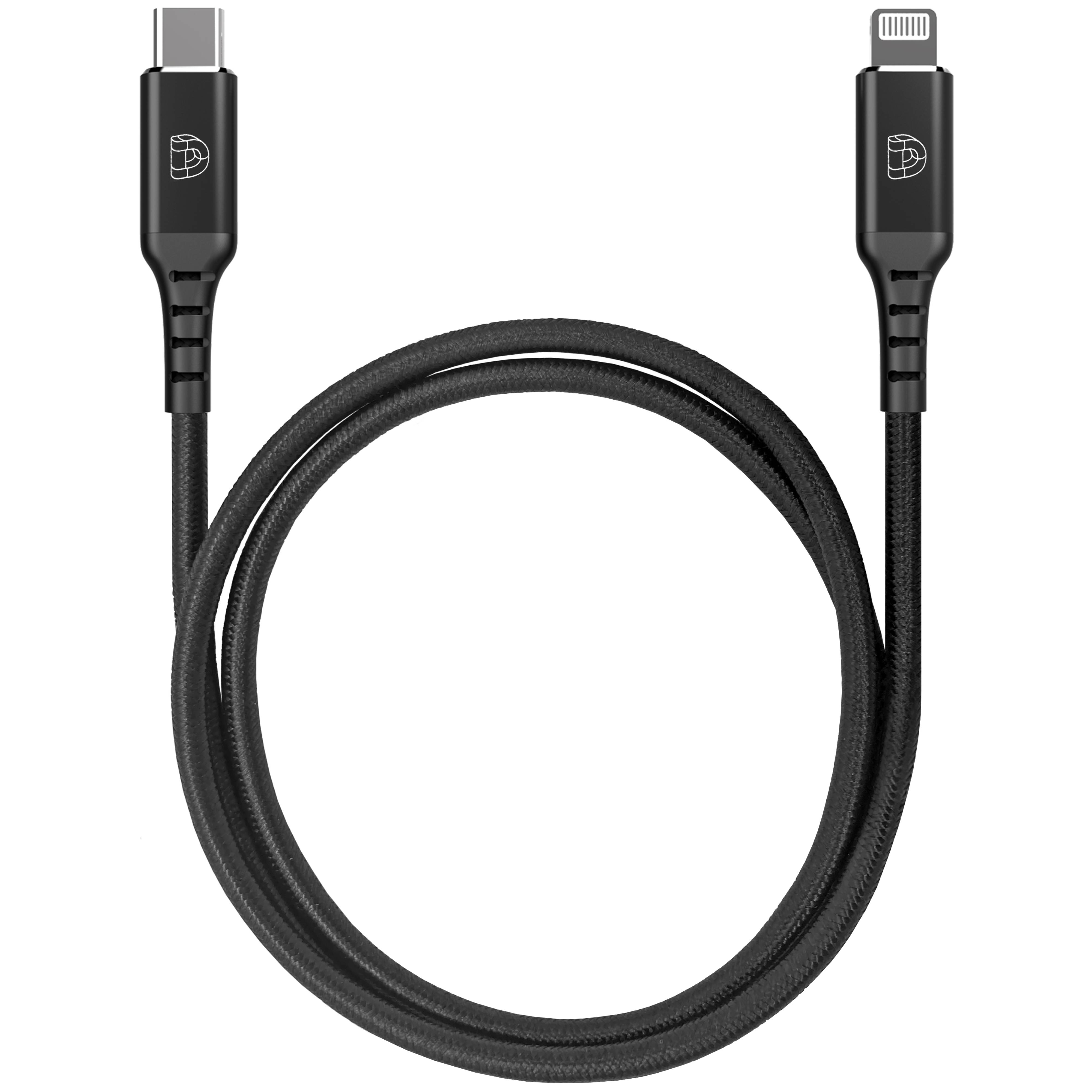 DEQSTER - Ladekabel USB-C auf USB-C, 1m, schwarz