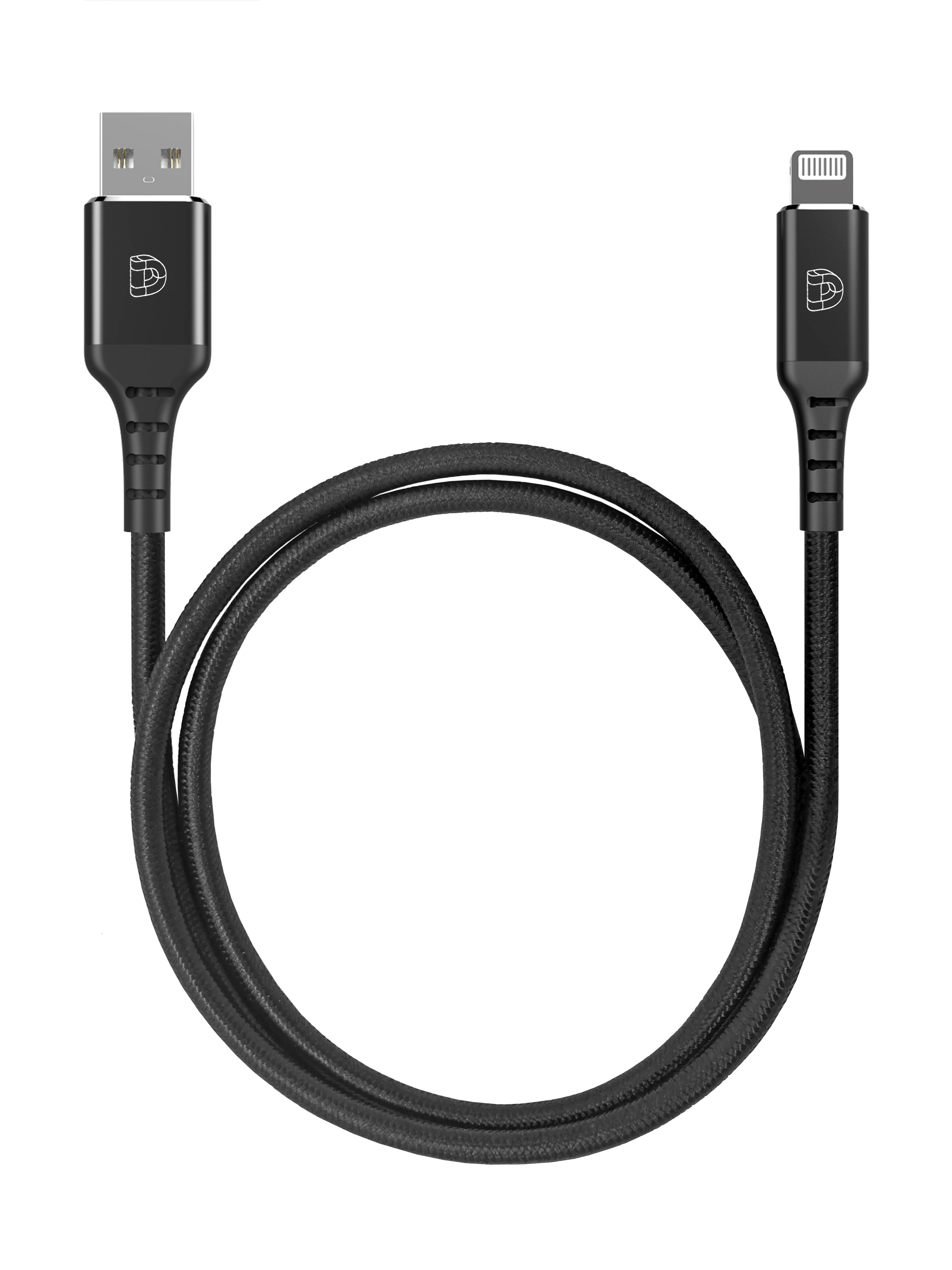 DEQSTER - Ladekabel USB-C auf USB-C, 1m, schwarz