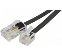 EXERTIS CONNECT - CUC Exertis Connect 911735, 2 m, RJ-11, RJ-45, Schwarz, Männlich, Männlich