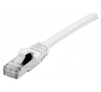 EXERTIS CONNECT - Patchkabel Cat. 6 F/UTP halogenfrei mit Rastnasenschutz weiss 5.0 - Kabel - Netzwerk