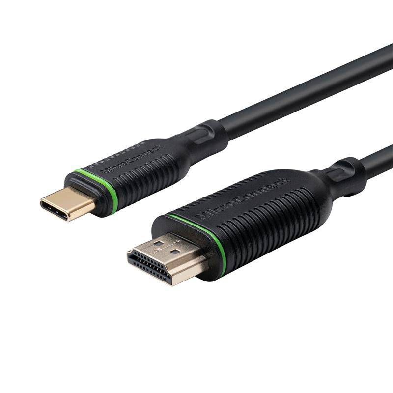 MicroConnect - Adapterkabel - 24 pin USB-C männlich zu HDMI männlich