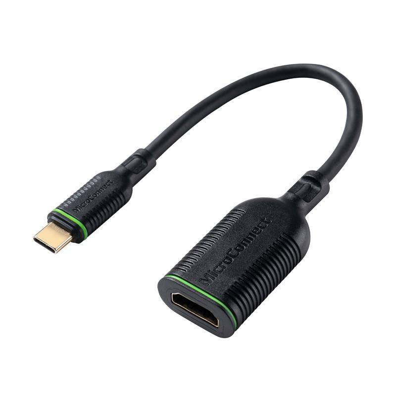 USB-C zu HDMI Adapter 0.2m Schwarz