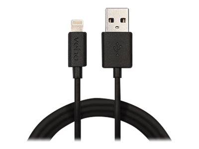 Veho Lightning-Kabel - USB männlich zu Lightningmännlich - 1 m - Schwarz