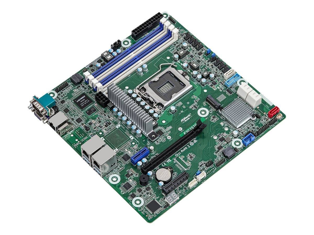 ASRock Rack E3C252D4U - Motherboard - micro ATX