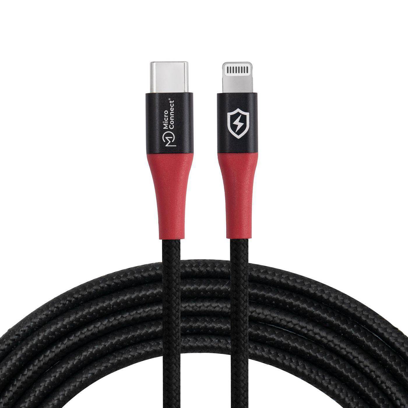 MicroConnect - Lightning-Kabel - 24 pin USB-C männlich zu Lightning männlich