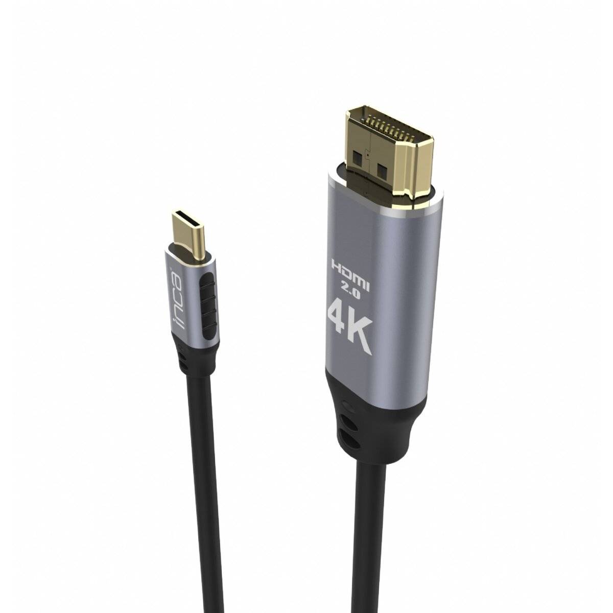 Inca ITCH-20, 2 m, USB Typ-C, HDMI, Männlich, Männlich, Gerade