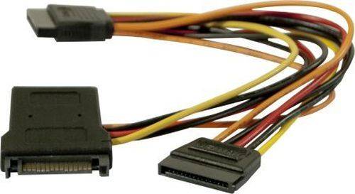 Kabel Power SATA 15pin > 3x SATA HDD  gerade
