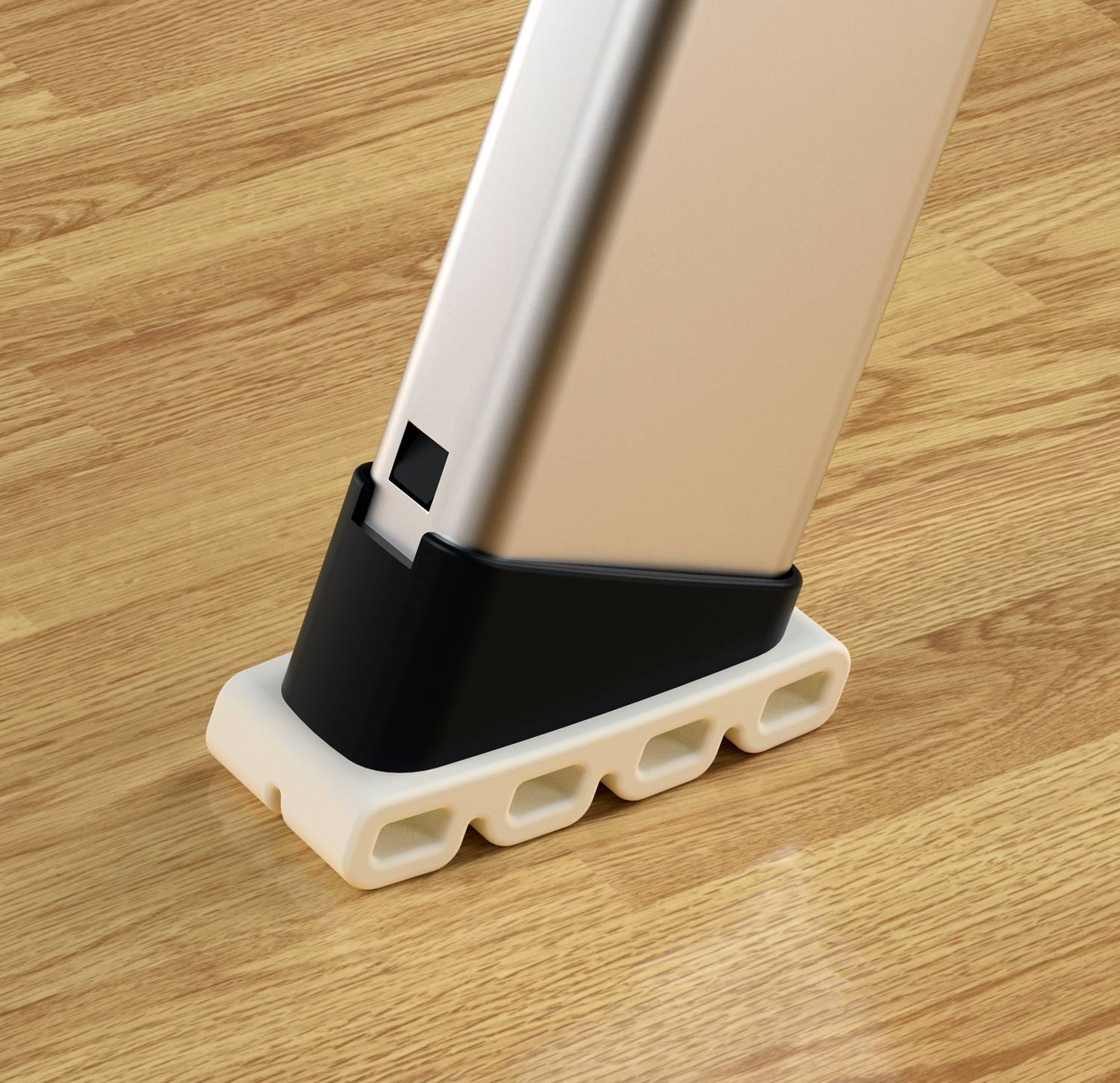 Hailo EasyClix Wechselfuß Set Living Größe L 20x43mm