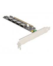 Delock PCI Express x16 Karte zu 4 x intern SFF-8654 4i NVMe Bifurcation PCI-Express