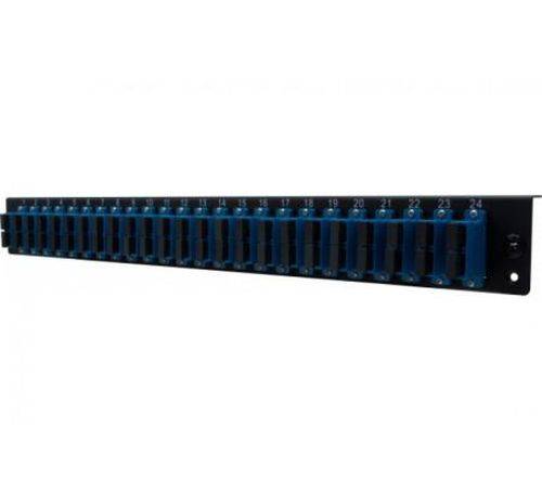 Dexlan 395429, Rackeinbau, 1U, Faser, SC UPC SM Duplex, Schwarz, Blau