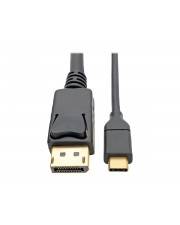 Tripp USB-C to DisplayPort Cable 4K @ 60Hz Thunderbolt 3 USB Type C Type-C 6' 6ft. Adapterkabel 24 pin M zu M 3.1 Gen 1 / 3 / 1.2 1.83