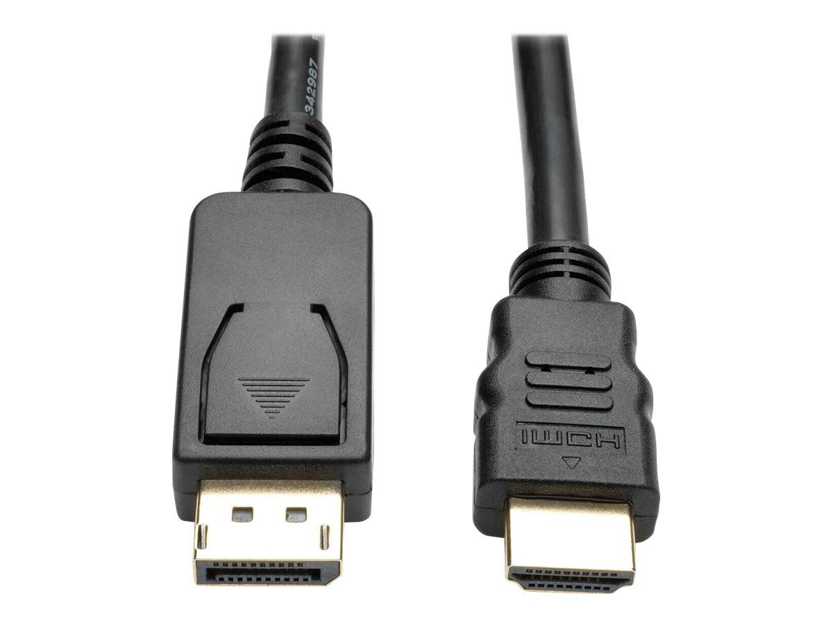 Eaton Tripp Lite Series DisplayPort 1.2 to HDMI Active Adapter Cable (DP with Latches to HDMI M/M)